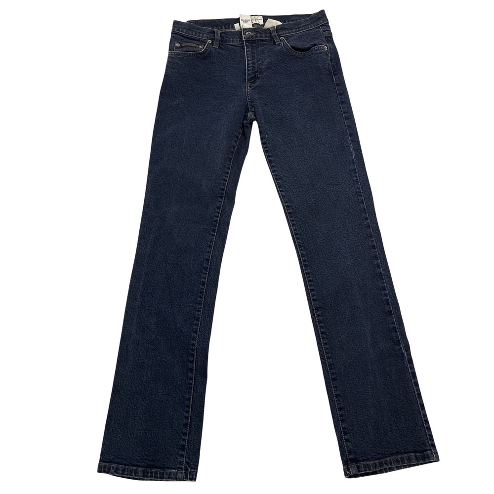 Calvin Klein Jeans Womens Size‎ 9 Dark Wash Straight Leg Denim Blue Pants